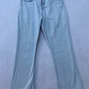 Veronica Beard Light Blue Straight Leg Jeans